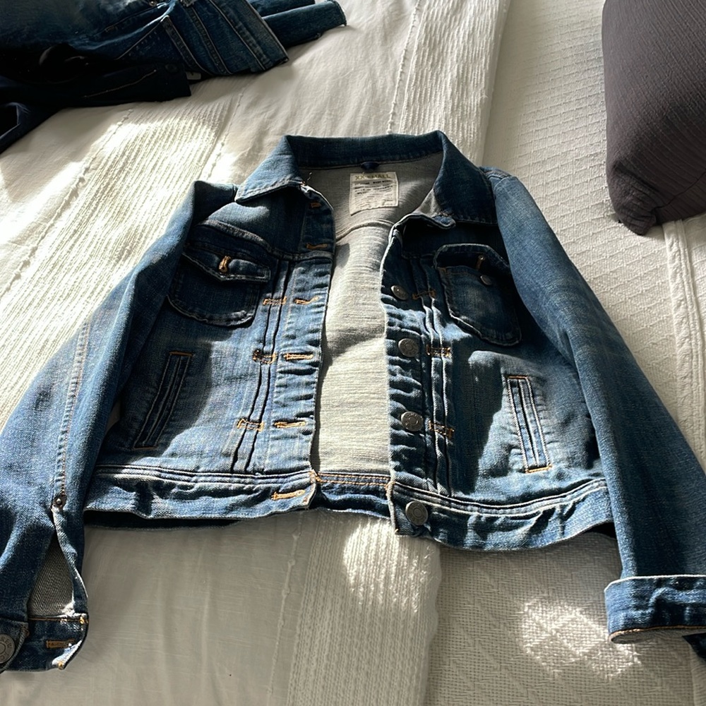 Dungaree jacket xxs, j crew